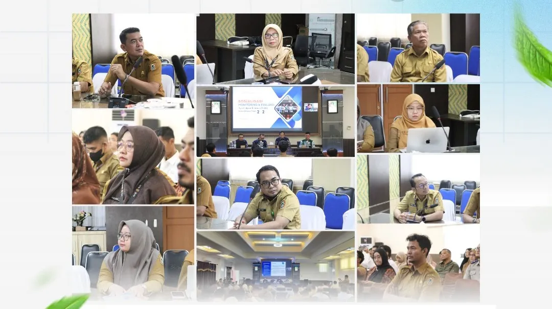 Wujudkan Transparansi, Biro PBJ Setda Prov. Kalsel Hadiri Kick-off Monev KIP