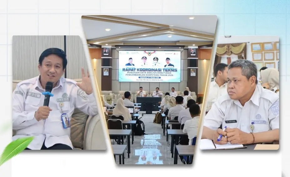 Tingkatkan Kompetensi ASN, Biro PBJ Kalsel Hadiri Rakortek Bangkom Tahun 2026